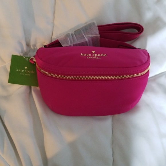 kate spade belt bag pink